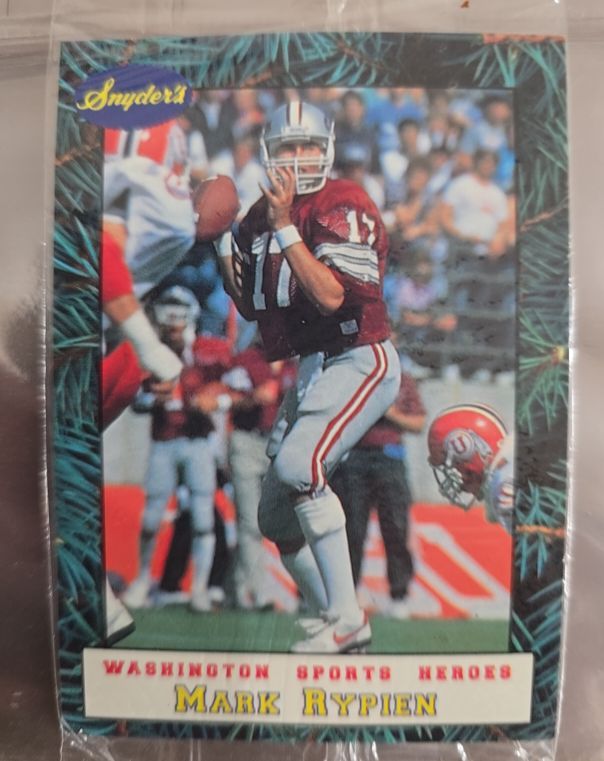 1992 Little Sun Snyder's Washington Sports Heroes #2 Mark Rypien — front