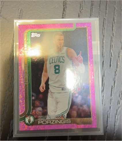 2025-26 Topps Basketball #3 Kristaps Porzingis — front