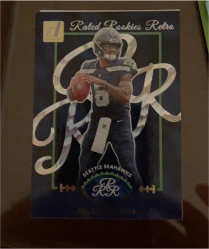 2025 Donruss #16 Jalen Milroe Rated Rookie Retro Seattle Seahawks — front