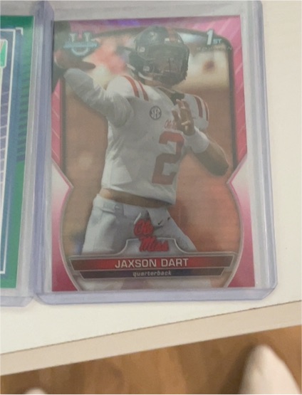 2022 Bowman University Chrome #94 Jaxson Dart — front