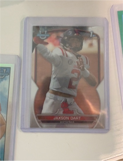 2022 Bowman University Chrome #94 Jaxson Dart — front