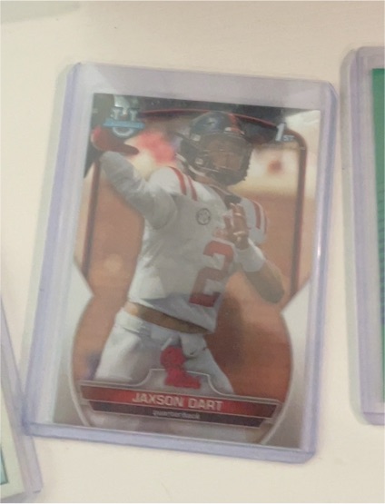 2022 Bowman University Chrome #94 Jaxson Dart — front