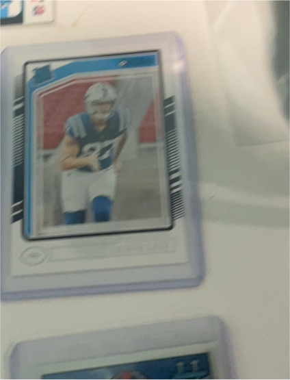 2024 Panini Donruss Football # Blue Parallel — front