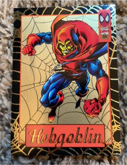 1994 Fleer Ultra Spider-Man #5 Hobgoblin Gold Web — front