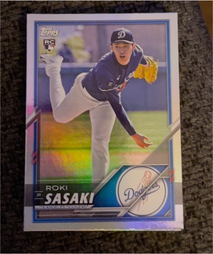 2025 Topps #39 Roki Sasaki — front