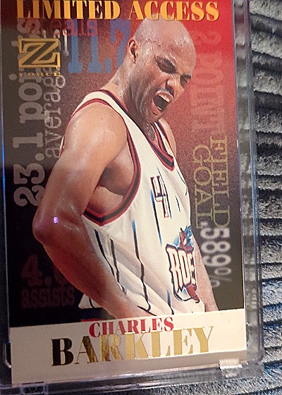 1994 Fleer Limited Access Charles Barkley — front