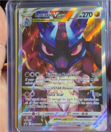 2023 Pokémon SWSH Promo #SWSH291 Lucario VSTAR — front