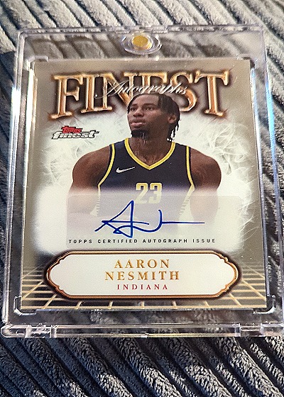2024-25 Topps Finest Autographs #FA-AN Aaron Nesmith — front