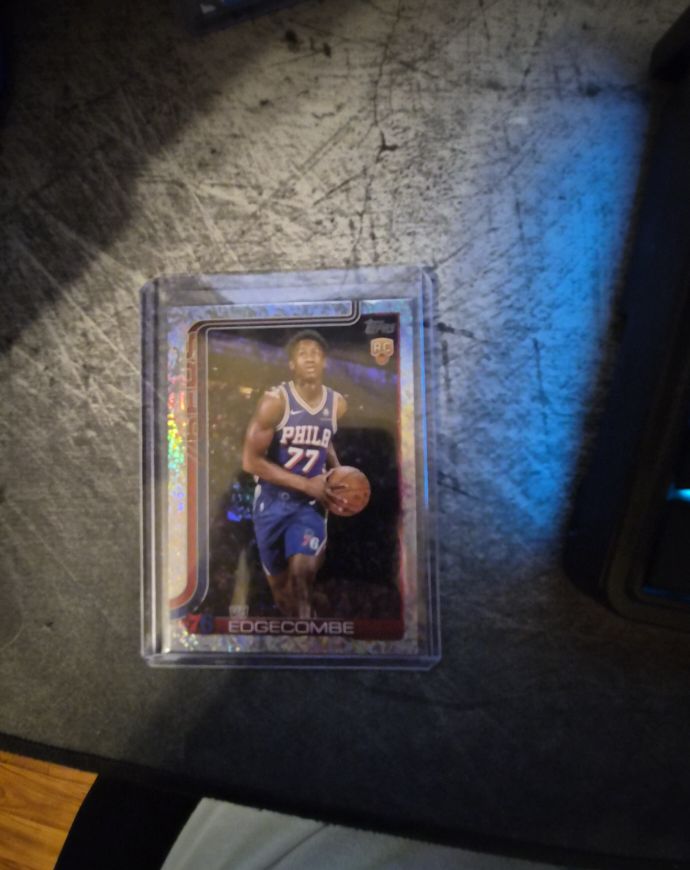 2025-26 Topps Basketball #203 VJ Edgecombe — front