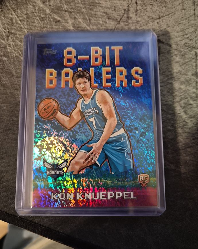 2025-26 Topps #8B-34 Kon Knueppel 8-Bit Ballers — front