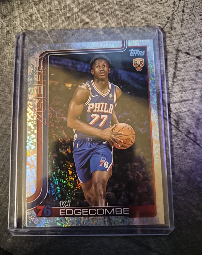 2025-26 Topps #203 VJ Edgecombe — front