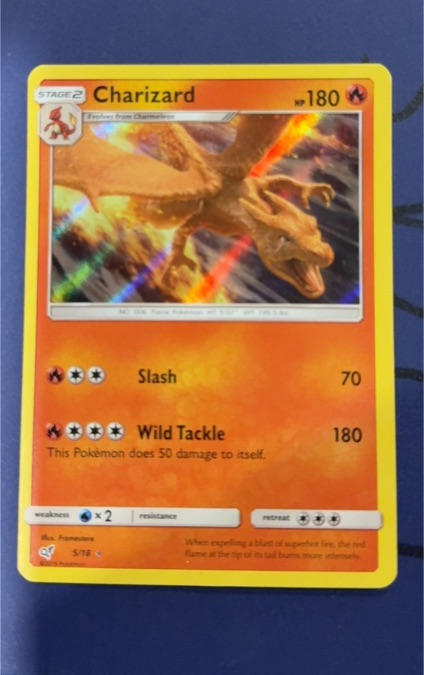 2019 Pokémon Detective Pikachu #5 Charizard — front