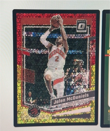 2023-24 Donruss Optic #79 Jalen McDaniels — front