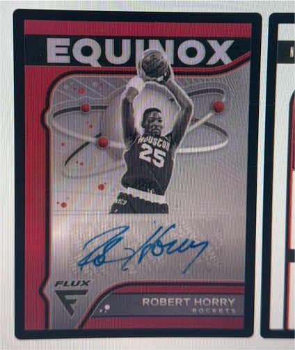 2022-23 Panini Flux Equinox #EA-RH Robert Horry — front