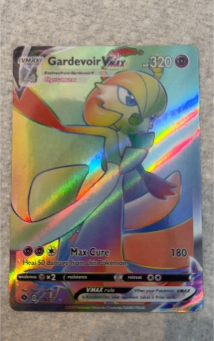 2020 Pokémon Champion's Path #76 Gardevoir VMAX — front