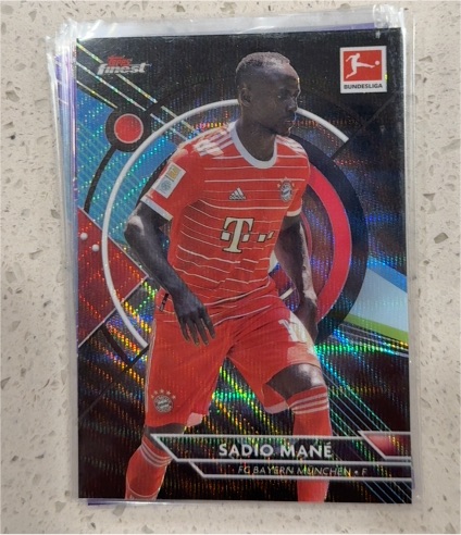 2022-23 Topps Finest Bundesliga #118 Sadio Mane — front