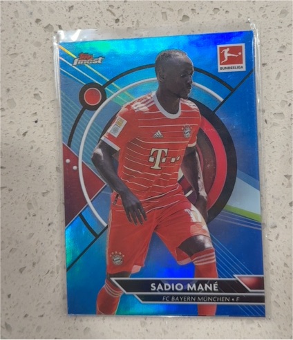 2022-23 Topps Finest Bundesliga #118 Sadio Mané FC Bayern München — front