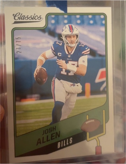 2021 Panini Classics #63 Josh Allen — front