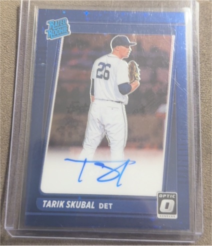 2021 Donruss Optic #58 Tarik Skubal — front