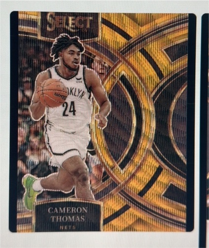 2023-24 Panini Select Basketball #195 Cameron Thomas — front