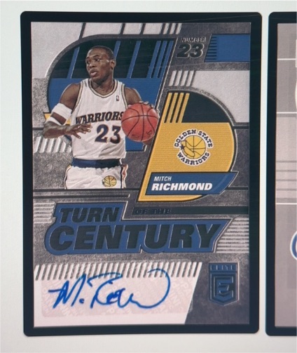 2022-23 Panini Donruss Elite Turn of the Century #23 Mitch Richmond — front