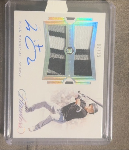 2021 Panini Flawless #Nick Madrigal — front