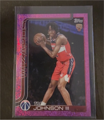 2025-26 Topps Basketball #206 Tre Johnson III — front