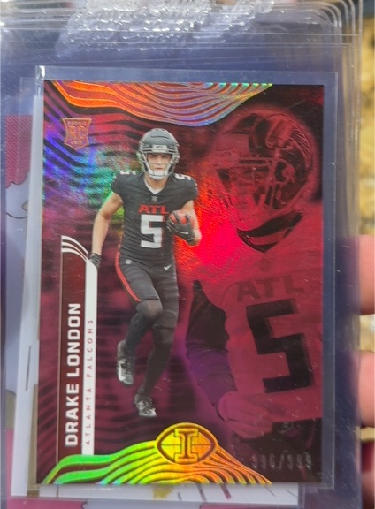 2022 Panini Illusions #6 Drake London — front