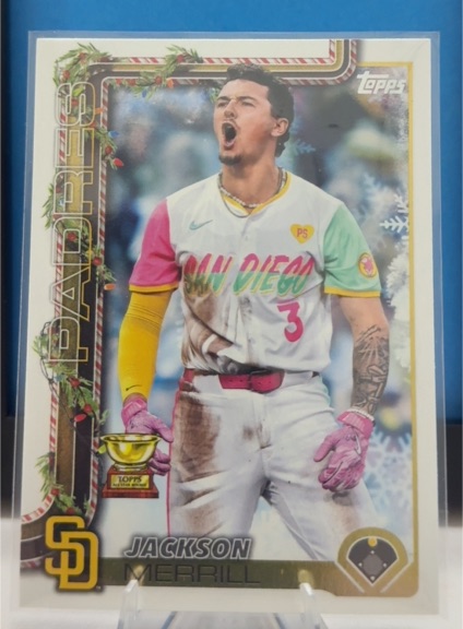 2025 Topps Holiday #H30 Jackson Merrill — front