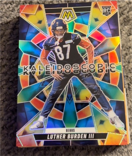 2025 Panini Mosaic Luther Burden III Kaleidoscopic SSP — front