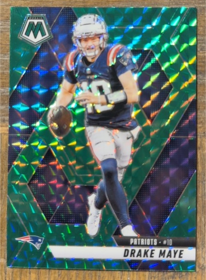 2025 Panini Mosaic #28 Drake Maye — front