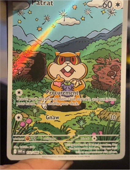 2022 Pokémon Scarlet & Violet #152 Patrat — front