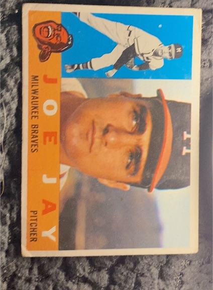 1960 Topps #266 Joe Jay — front