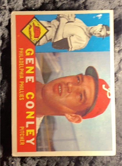 1960 Topps #293 Gene Conley — front