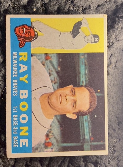 1960 Topps #281 Ray Boone — front