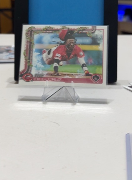 2025 Topps Holiday #H97 Elly De La Cruz — front