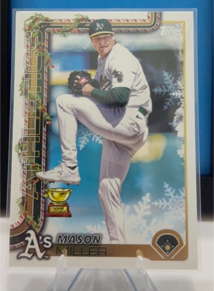 2025 Topps Holiday #H48 Mason Miller — front