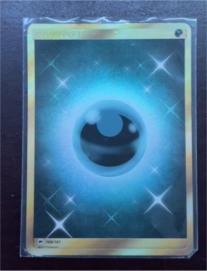 2017 Pokemon Sun & Moon #168 Darkness Energy — front