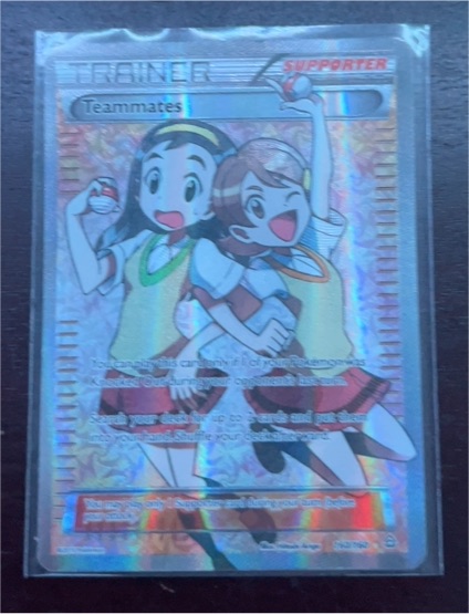 2015 Pokémon XY Primal Clash #160 Teammates — front