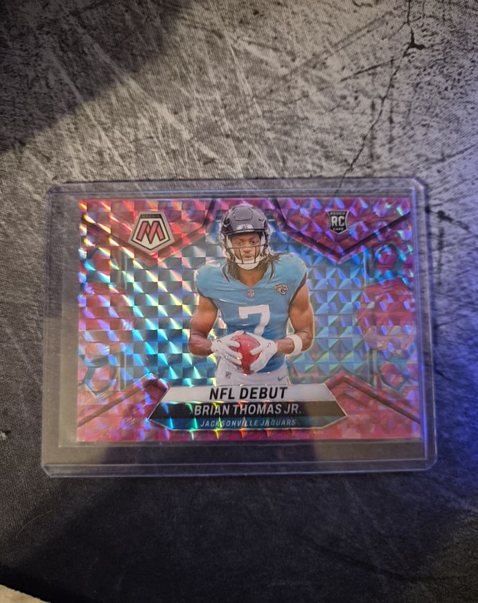 2024 Panini Mosaic NFL Debut #282 Brian Thomas Jr. — front
