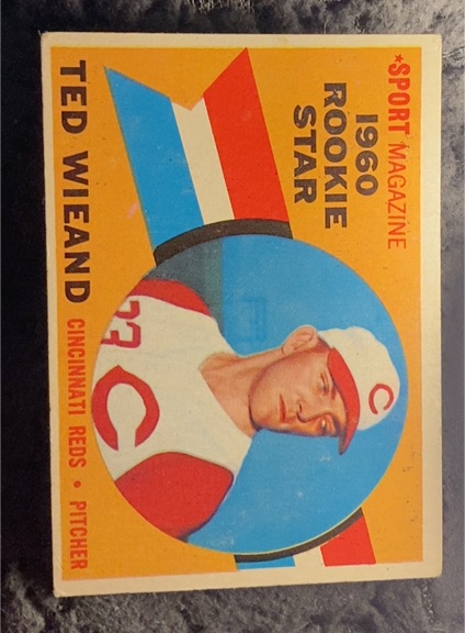 1960 Topps #146 Ted Wieand — front