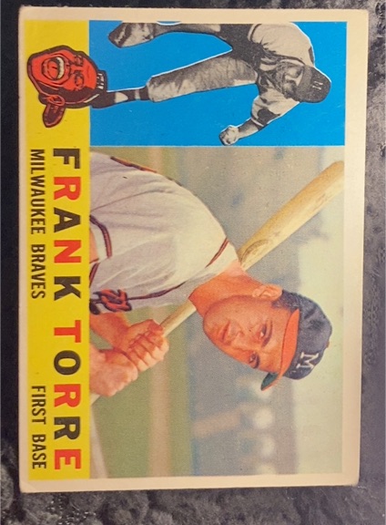1960 Topps #478 Frank Torre — front