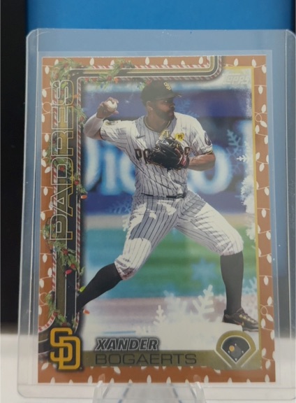 2025 Topps Holiday #H65 Xander Bogaerts — front