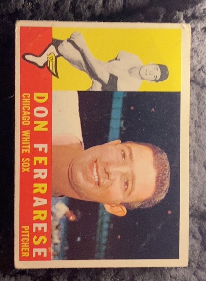 1960 Topps #477 Don Ferrarese — front