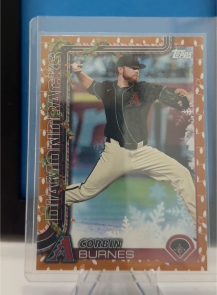 2025 Topps Holiday #H185 Corbin Burnes — front