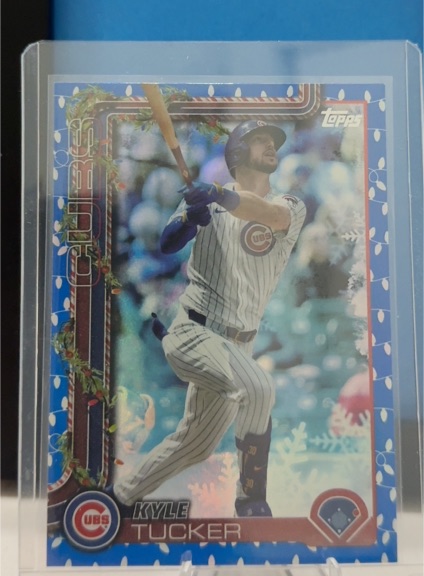 2025 Topps Holiday #H41 Kyle Tucker — front