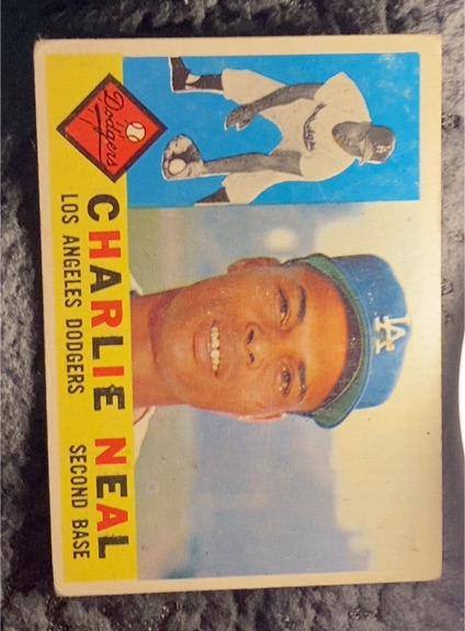 1960 Topps #155 Charlie Neal — front