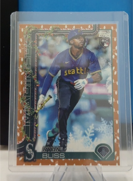 2025 Topps Holiday #H184 Ryan Bliss — front