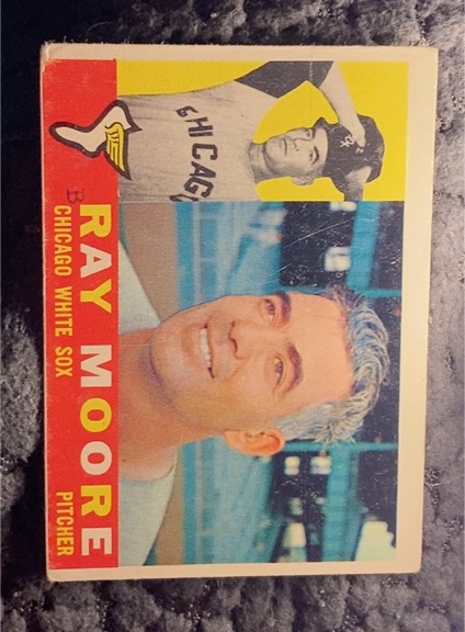 1960 Topps #447 Ray Moore — front