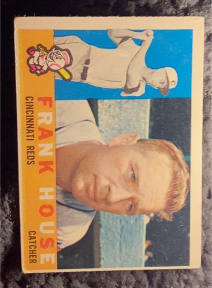 1960 Topps #372 Frank House — front